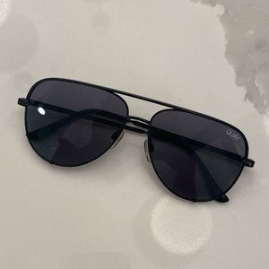 quay high key mini aviator sunglasses